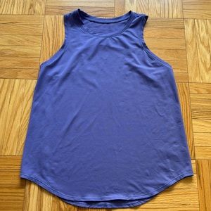 Lululemon high neck running tank, size 6